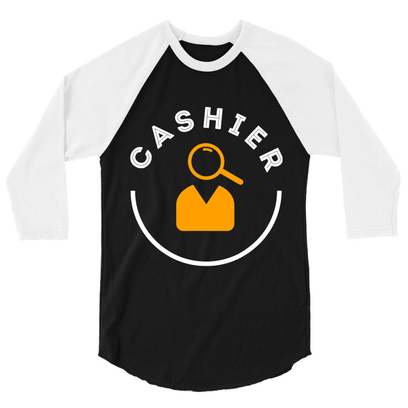 Cashier Banker 3/4 Sleeve Shirt | Artistshot