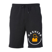 Cashier Banker Fleece Short | Artistshot