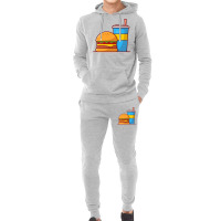 Burger And Soda Hoodie & Jogger Set | Artistshot