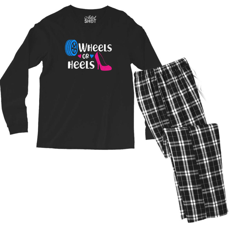 Wheel Or Heels Men's Long Sleeve Pajama Set | Artistshot