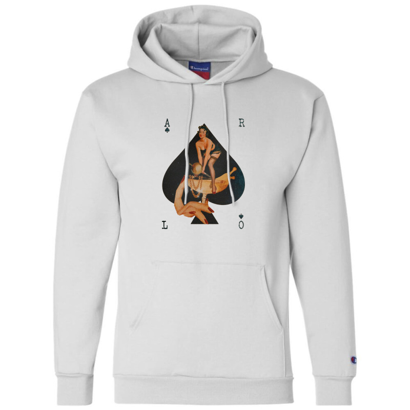 Hand With Girl Champion Hoodie by GraceFaira | Artistshot