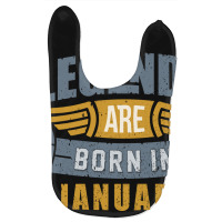 Legend Born January Baby Bibs | Artistshot