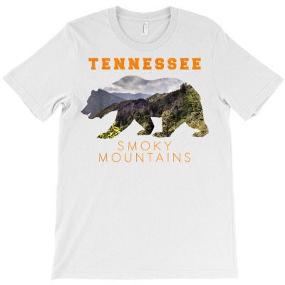 Tennessee Great Smoky Mountains T Shirt T-shirt Designed By Annamarie Mueller