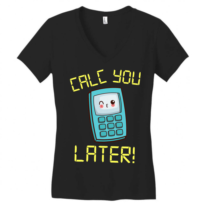 Calculator Calculator Accountant Finance Gift Women's V-Neck T-Shirt by Regorgeous | Artistshot