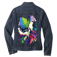 Samurai Way Of Life Ladies Denim Jacket | Artistshot