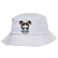 Bostie Mama Gifts Double Bun Hair Boston Terrier G Bucket Hat | Artistshot