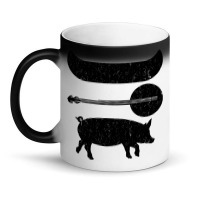 Canoe Banjo Pig Funny Canoeing Magic Mug | Artistshot