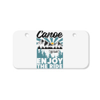 Canoe Canoeing Canoe Enjoy The Ride Bicycle License Plate | Artistshot