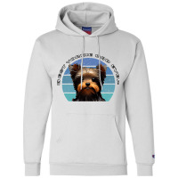 Best Yorkie Dad Ever Vintage Champion Hoodie | Artistshot