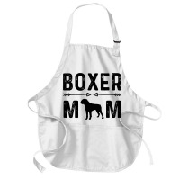 Boxer Mom Mama Dog Medium-length Apron | Artistshot