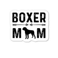 Boxer Mom Mama Dog Sticker | Artistshot