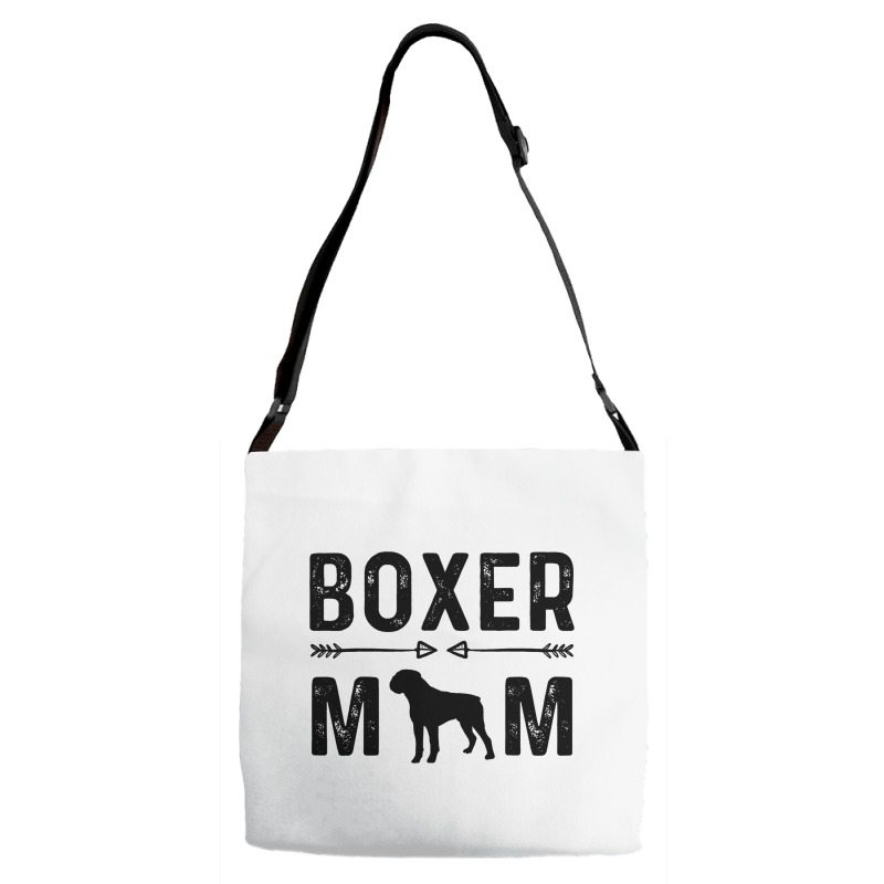 Boxer Mom Mama Dog Adjustable Strap Totes | Artistshot