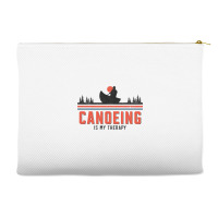 Canoe Canoeing Lake River Vintage Retro Canoeing I Accessory Pouches | Artistshot