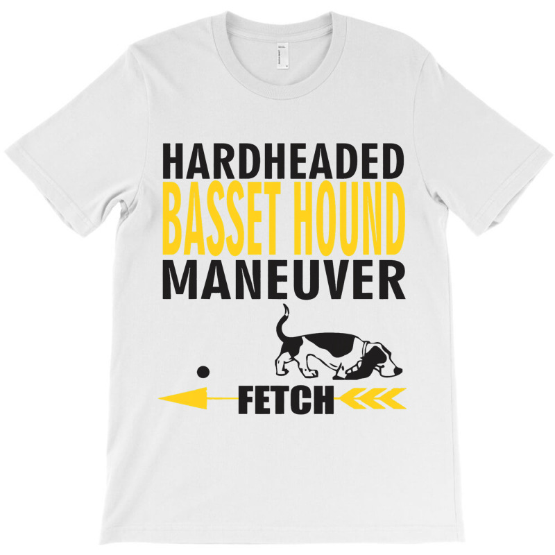 Basset Hound Funny Dog Owners K9 Puppy Hardheaded  T-shirt | Artistshot