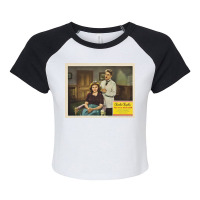 Birthday Chaplin Man Funny Gift Raglan Crop Top | Artistshot