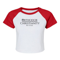 Orthodox Christianity Est. 33 A.d. Long Sleeve T Shirt Raglan Crop Top | Artistshot