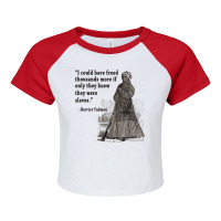 Vintage Underground Railroad Shirt African American History T Shirt Raglan Crop Top | Artistshot