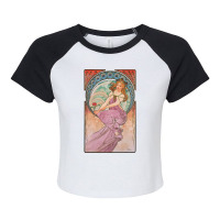 Classic Film  Fantasy Mens Womens Raglan Crop Top | Artistshot