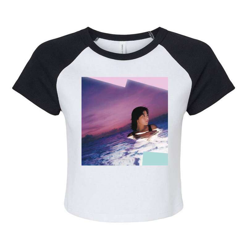 Music Vintage Retro Mariya Takeuchi Men Women Raglan Crop Top by KaliyahArtists | Artistshot