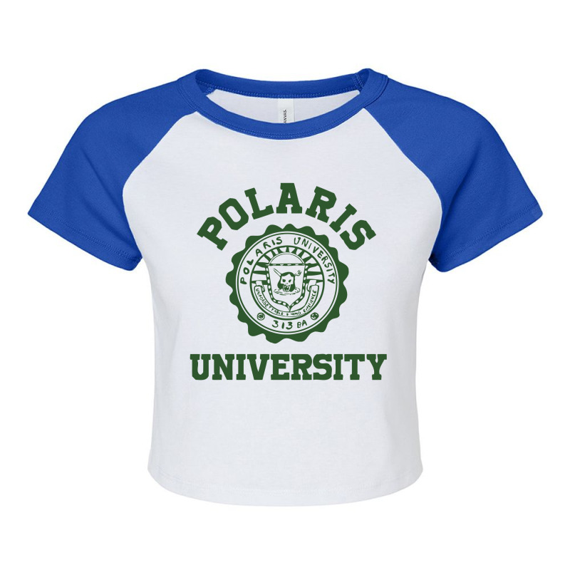 University   Rude Tales Of Magic Raglan Crop Top | Artistshot