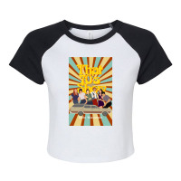 Retro  Tammy Call Me Raglan Crop Top | Artistshot