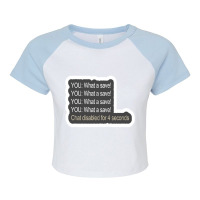 Music Vintage Heroes Man For Men Women Raglan Crop Top | Artistshot