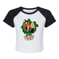 Graphic Vintage  Mary Sanderson Funny Men Raglan Crop Top | Artistshot