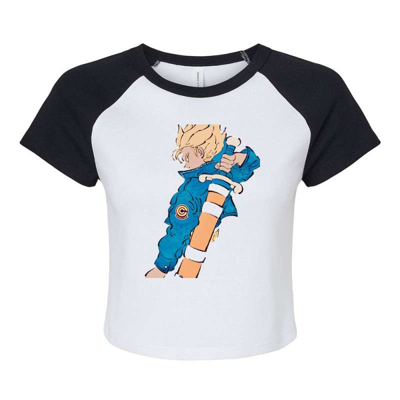 Trunks Raglan Crop Top by Ha Thu | Artistshot