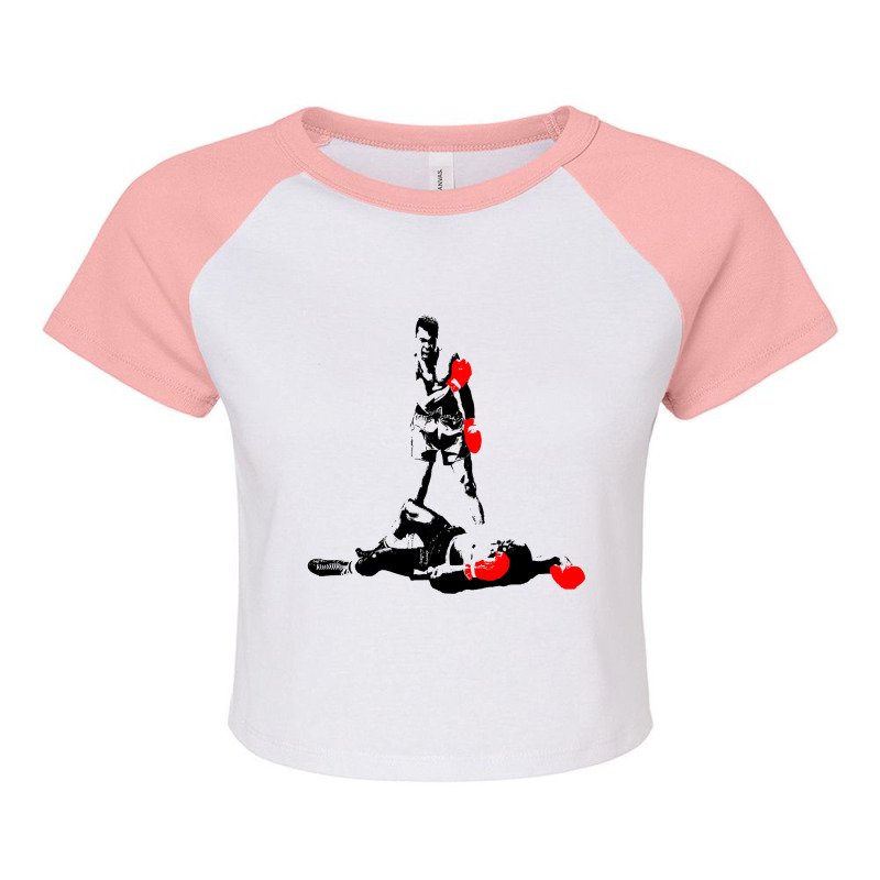 Graphic Vintage  Legend Music Kids Raglan Crop Top by LaineyArtists | Artistshot