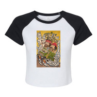 Graphic Vintage  Psychedelic Music Vintage Raglan Crop Top | Artistshot