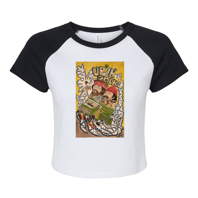 Graphic Vintage  Psychedelic Music Vintage Raglan Crop Top by SeanArtists | Artistshot