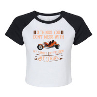 Trike Motorcycle Gift Three Wheeler Bike T Shirt Raglan Crop Top | Artistshot