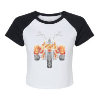 Triker Motortrike Motorcycle Trike Three Wheeler Biker Gift T Shirt Raglan Crop Top | Artistshot