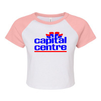 Capital Centre Raglan Crop Top | Artistshot