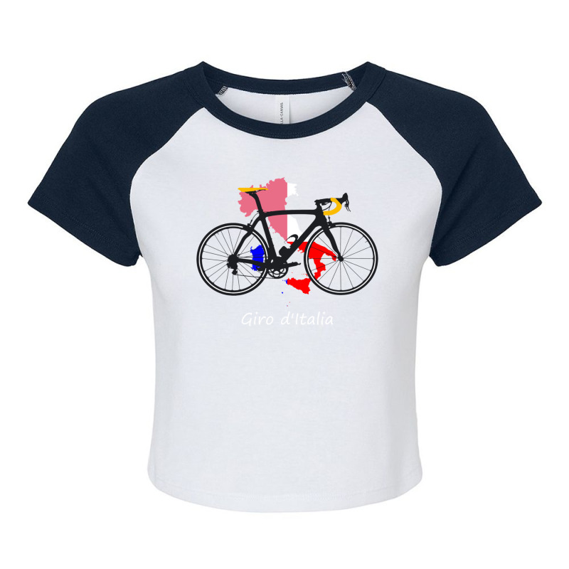 Giro D'italia Raglan Crop Top by ShelaRenayKaeser | Artistshot