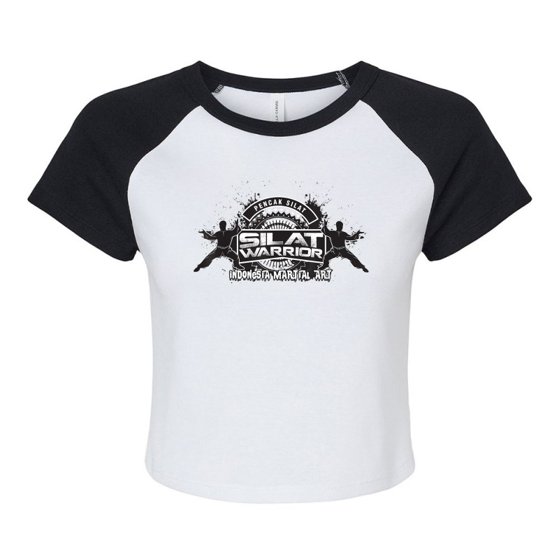 Pencak Silat Indonesia Martial Art Training T Shirt Raglan Crop Top | Artistshot