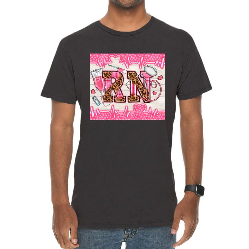 Nurse Rn Vintage T-shirt | Artistshot