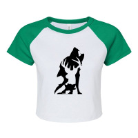 Creatures Art   Eyesasdaggers Raglan Crop Top | Artistshot