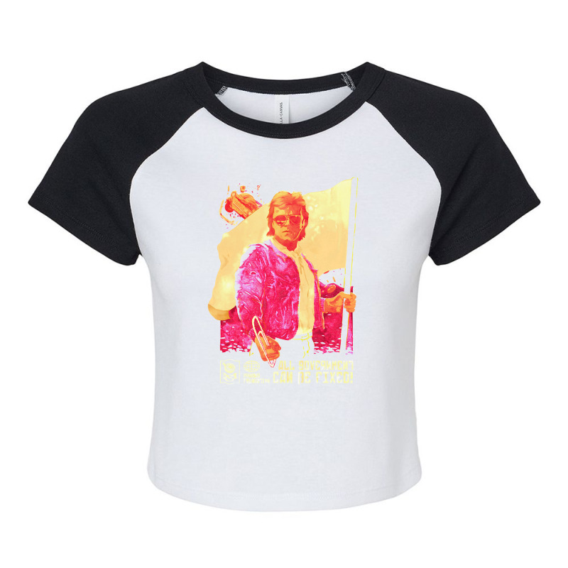 Funny Men Toddler For Mens Womens Raglan Crop Top by ArtistJarrett | Artistshot