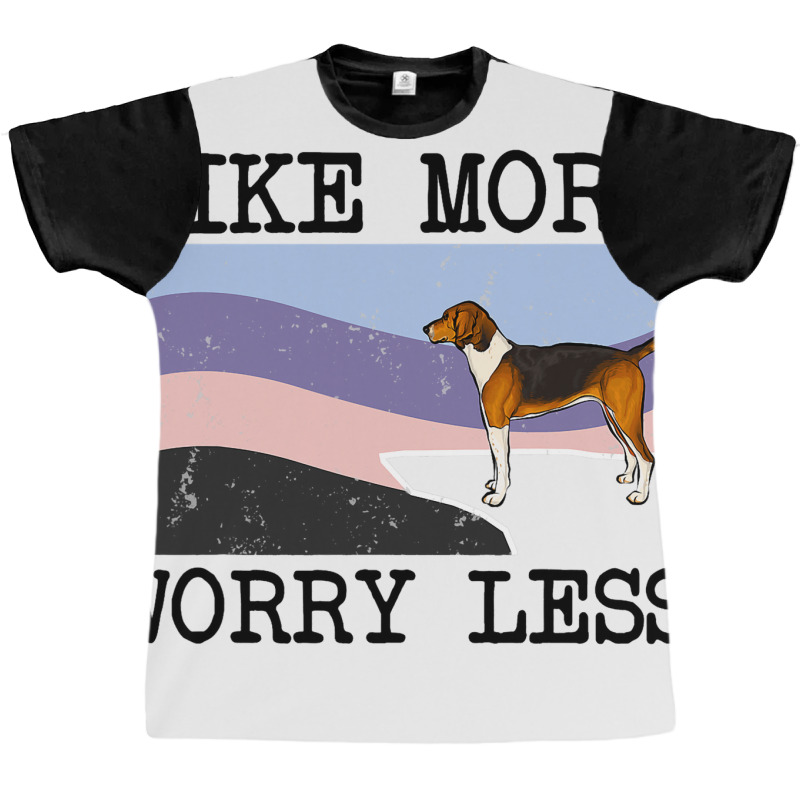 American Foxhound Hike More Worry Less Graphic Hik Graphic T-shirt | Artistshot