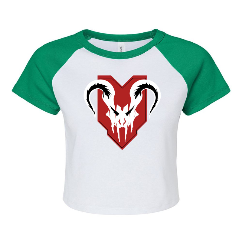 Apex Predators Raglan Crop Top by ardylanda | Artistshot