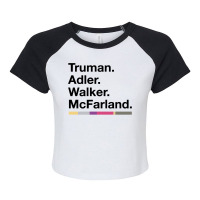 Funny Man Bikini Bottom Funny Gifts Boy Girl Raglan Crop Top | Artistshot