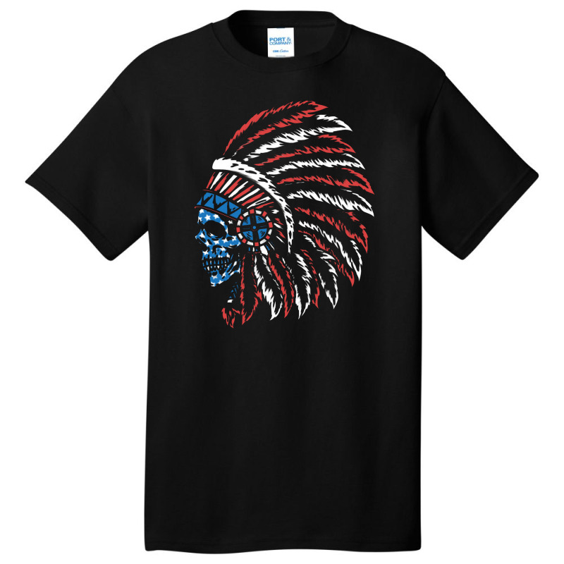 Native American Pride Basic T-shirt by captigajari | Artistshot