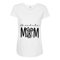 Airedale Mom Shirt Funny Dog Mom Airedale Terrier  Maternity Scoop Neck T-shirt | Artistshot