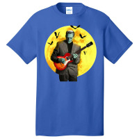 Franken Guitar Frankenstein Plays Electric Guitar Halloween Premium Basic T-shirt | Artistshot