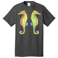 Seahorse Art T  Shirt Seahorse T  Shirt Basic T-shirt | Artistshot