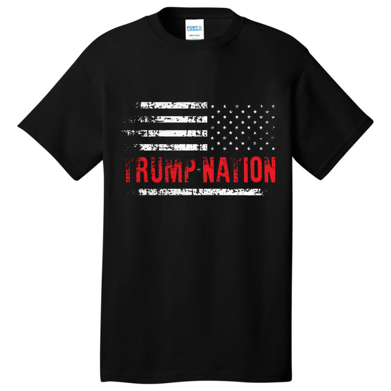 Trump Nation 2020 Basic T-shirt | Artistshot