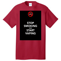 E Ciggarette Vape Life Memes Cigar Meme Geek Funny Basic T-shirt | Artistshot