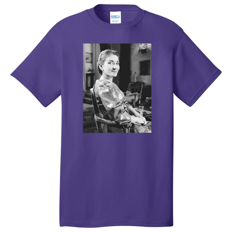 Maria Callas Basic T-shirt | Artistshot