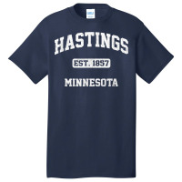 Hastings Minnesota Mn Vintage State Athletic Style T Shirt Basic T-shirt | Artistshot